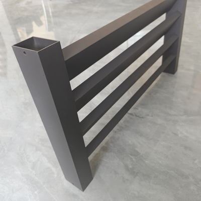 Customized Size Powder Coated Aluminum Alloy Profiles Fence SX109 Temper T3-T8 Custom