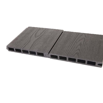 Outdoor Garden Privacy Aluminum and WPC Panel Fence Wall Door Gate with 0.30mm Thickness
