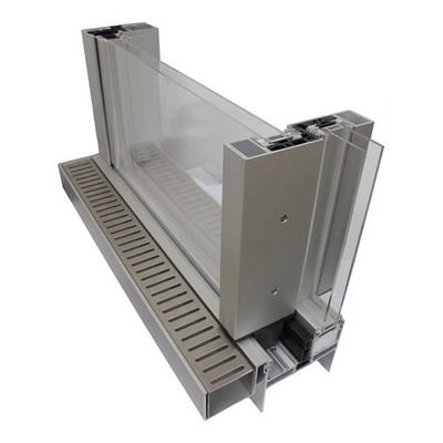 Shengxin Courtyard Profile Sliding Aluminium Profile for Wardrobe Sliding Door Profile