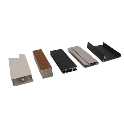 Rustic Design Style Aluminium Profile Office Partition with Aluminum Alloy and Glass