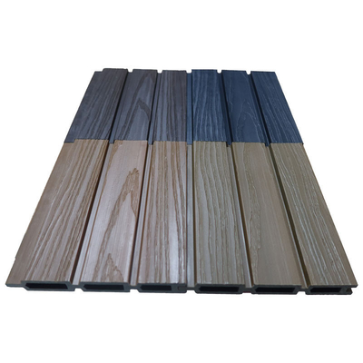 Stylish and Low-Maintenance WPC Privacy Fences with Aluminum Door Slat FSC Certified