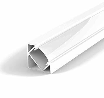 SHENGXIN 2019 Led wide Mirror White Light Bar Channel Wall Mounted Strip Cover Aluminum Corner Led Profile