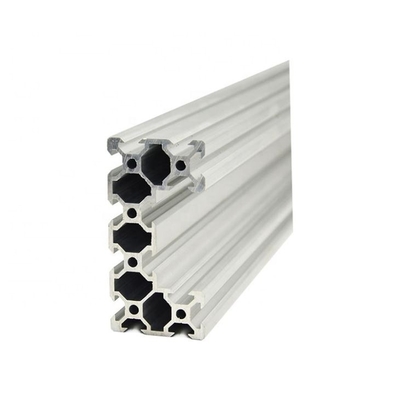 T Slot Extruded Aluminum Profile Linear Guide Rail with Customized Color Square Shape