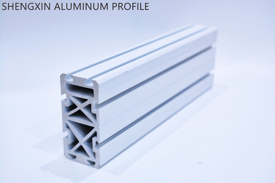 T Slot Extruded Aluminum Profile Linear Guide Rail with Customized Color Square Shape