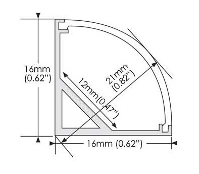 ISO18001 Certified Shengxin LED Strip with Aluminium Profile LED Aluminum Profile
