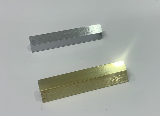 Aluminium Profile Tile Trim Edge for Ceramic Tiles Grade 6000 Series Length 5.8-6.0M
