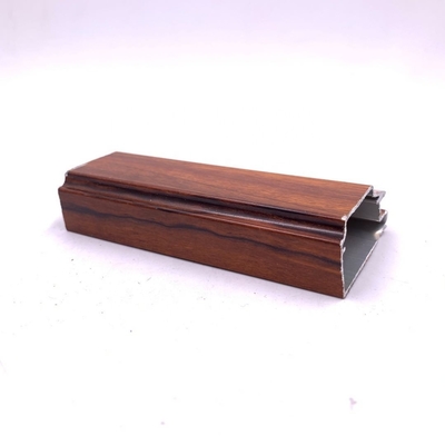 Top Ten Selling Wooden Grain Aluminium Profile in 6063 Aluminum Alloy Is Alloy 500 Kg