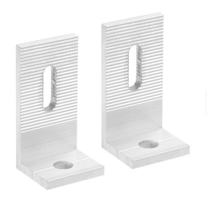 6005 L-Feet Solar Mounting Bracket with Tolerance of ±1% Shengxin Aluminum Alloy