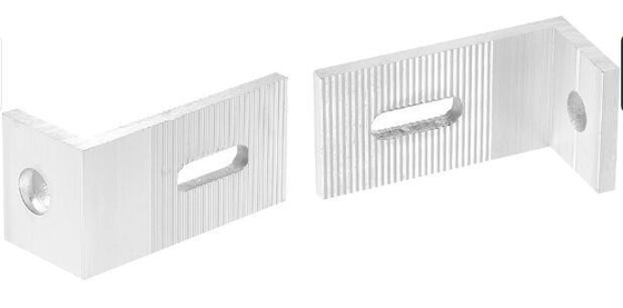 6005 L-Feet Solar Mounting Bracket with Tolerance of ±1% Shengxin Aluminum Alloy