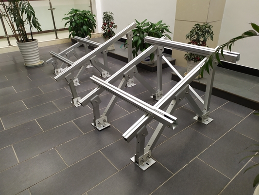 5.8-6.0M Length Anodizing Aluminium Extrusion Profile for Solar Panel Mounting System