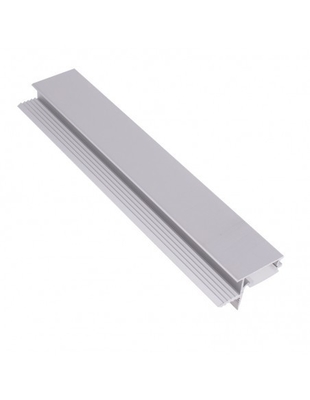Aluminium Extrusion LED Profile for Decorative Lighting Silver Tolerance ±1% Shengxin