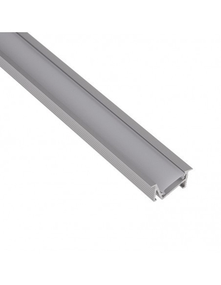 Aluminium Extrusion LED Profile for Decorative Lighting Silver Tolerance ±1% Shengxin