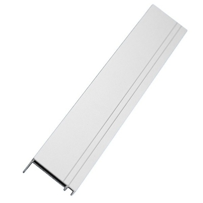 Door Window Aluminium Curtain Rail Track with Anodized Finish in 5.8-6.0M Length
