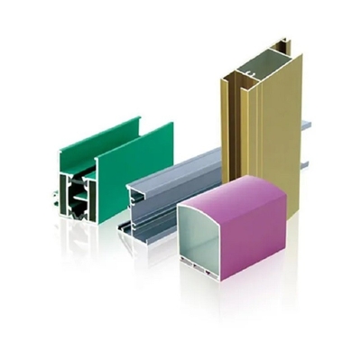 6000 Structural Aluminum Extrusion Frame Profile Powder Coating with Customized Color