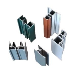 6000 Structural Aluminum Extrusion Frame Profile Powder Coating with Customized Color