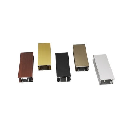 6000 Structural Aluminum Extrusion Frame Profile Powder Coating with Customized Color