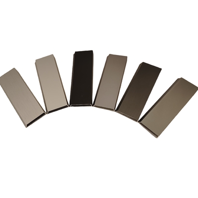 Powder Coating Aluminum Extrusion Profile for Customized Color T5 Door in 6000 Series