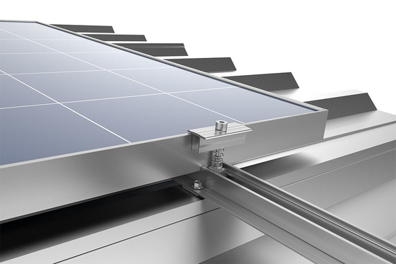 0.30mm Thickness Customized Aluminium Profile for Solar Panel Frames and Mounting System