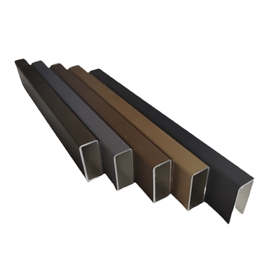 6063 Aluminum Profile Doors Customized in Various Colors Aluminum Extrusion Profiles