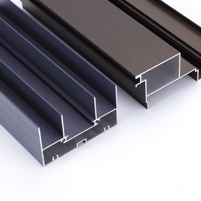 Precision Cutting Aluminum Door and Window Profiles for Custom Building Decoration