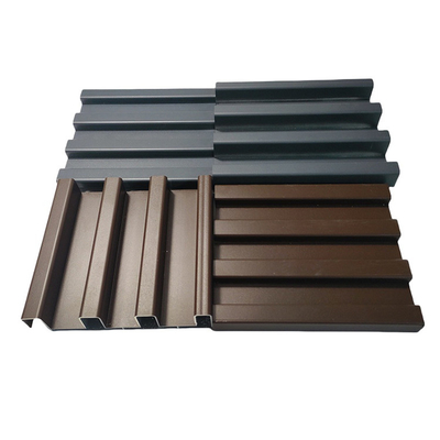 Square Decorative Aluminum Background Wall with Customized Color and T3-T6 Aging Treatment