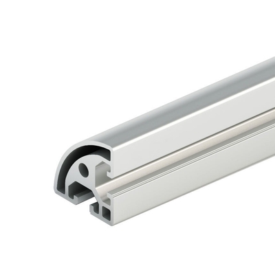 Customized Silver Anodized Aluminium Profiles with Energy Saving and Bending Service