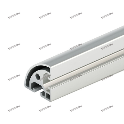 Customized Silver Anodized Aluminium Profiles with Energy Saving and Bending Service