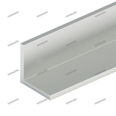 Customized Silver Anodized Aluminium Profiles Angle Aluminum with Welding Service
