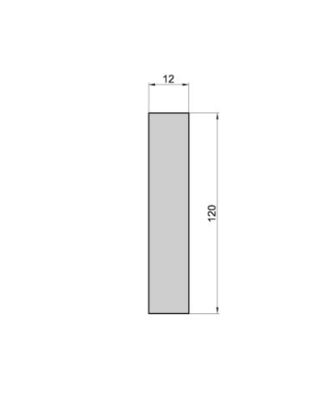±1% Tolerance Silver Anodized Flat Aluminium Profiles for Residential Applications