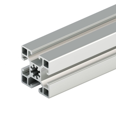 T Slot Aluminium Profiles 4040 4020 4080 Silver Anodizing for Precision Applications