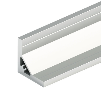 Customized 6063 Silver Anodized Grade 6000 Series Aluminium Extrusion Profiles V Slot
