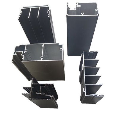 OEM Aluminum Extrusions Profiles in Customized Colors for Anodizing Doors and Windows