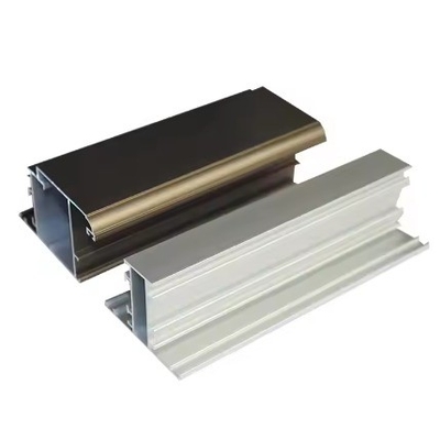 OEM Aluminum Extrusions Profiles in Customized Colors for Anodizing Doors and Windows