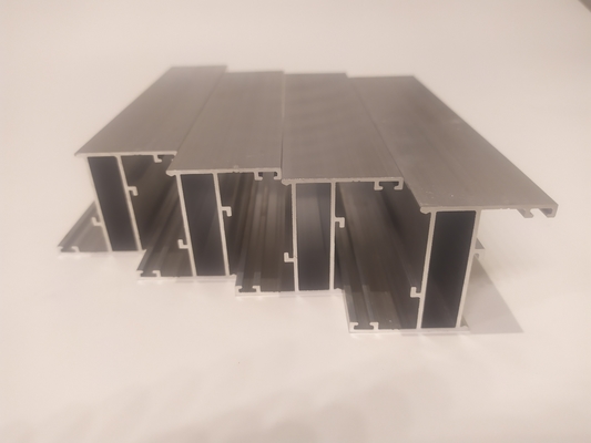 OEM Aluminum Extrusions Profiles in Customized Colors for Anodizing Doors and Windows