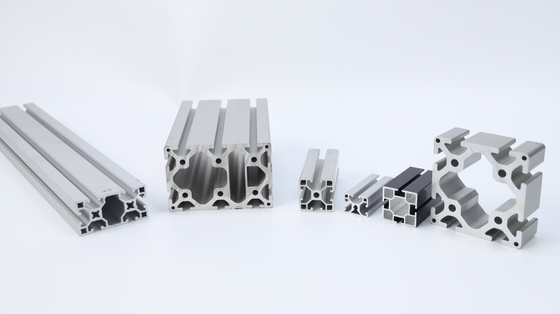 High Tolerance Silver Anodized Aluminium Extrusion Profiles for Transportation Tools