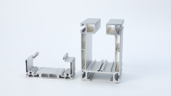 High Tolerance Silver Anodized Aluminium Extrusion Profiles for Transportation Tools