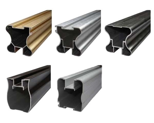 Shengxin Oval Aluminum Closet Rod 5.8-6.0M Length Is Alloy for Flat Aluminum Profile