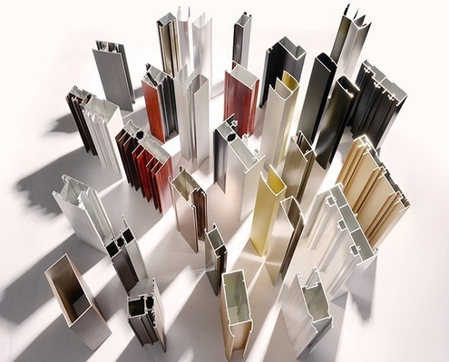 6063 Aluminum Alloy Shengxin Champagne Bronze Anodized Door Window Profile for Market