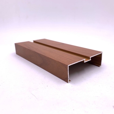 Deep Process Punching Drilling Precision Cutting CNC Wood Grain Aluminum Casement Window