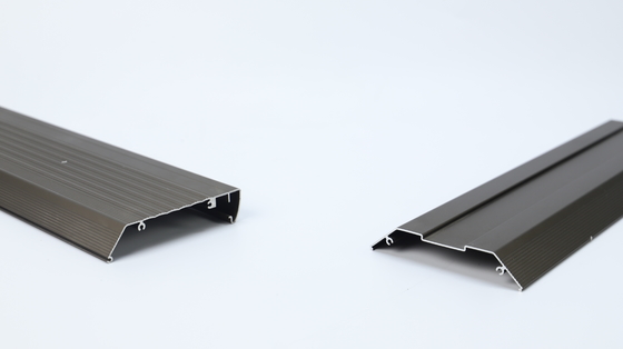 Customized Size Black Anodized Aluminium Extrusion Profiles for Energy Speaker Housing