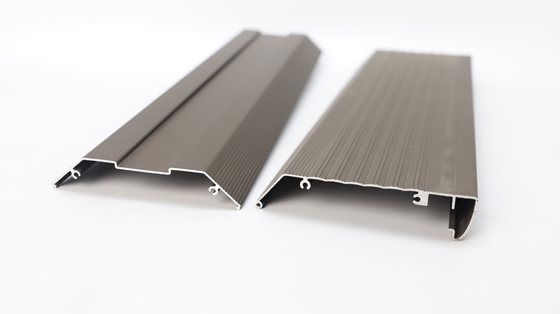 Customized Size Black Anodized Aluminium Extrusion Profiles for Energy Speaker Housing