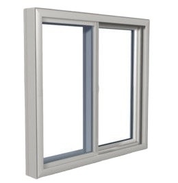 Sliding Windows Frame Aluminum Extruded Profile in Mill Finish for Customer's Request