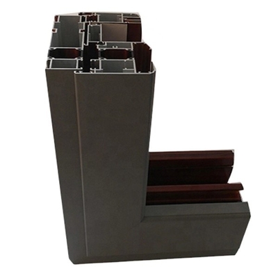 Sliding Windows Frame Aluminum Extruded Profile in Mill Finish for Customer's Request