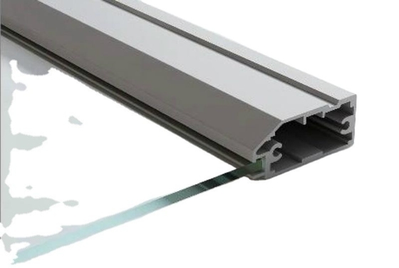 Sliding Windows Frame Aluminum Extruded Profile in Mill Finish for Customer's Request