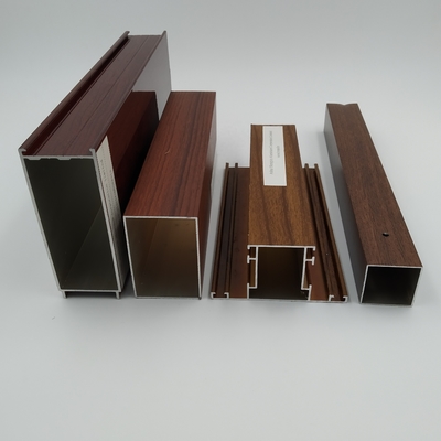 Custom 6063 Aluminum Alloy Louver Kitchen Cabinet Partition Wardrobe Extruded Profiles
