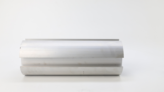 Tolerance ±1% 6063-T5 Profile Customized Silver Anodized Aluminium Extrusion Profiles Smart Light Poles