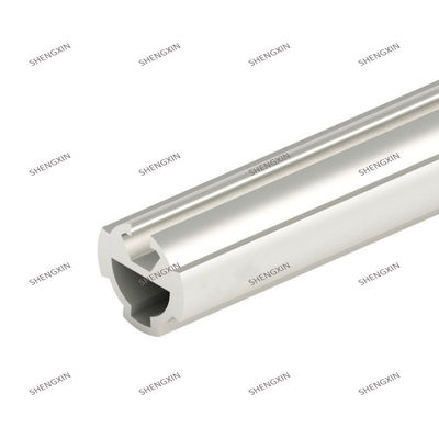 Temper T3-T8 Custom Extrusion Silver Anodizing Industrial Aluminum Profile