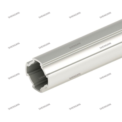 Temper T3-T8 Custom Extrusion Silver Anodizing Industrial Aluminum Profile