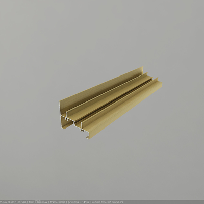 Aluminium Extrusion Profiles Transportation Tools Tolerance ±1% For Windows And Doors