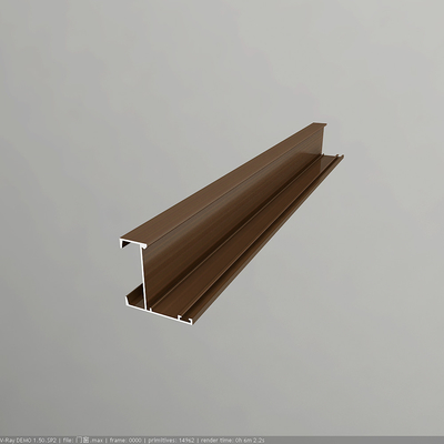 Aluminium Extrusion Profiles Transportation Tools Tolerance ±1% For Windows And Doors